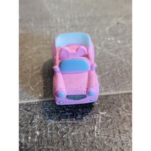 Disney pink mini car toy figure